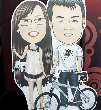 Q版畫立牌加購140CM(不含Q畫)